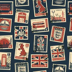 Vzor poštovní známky London