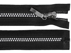 data/Galanterie/stoklasa/Zipy/Zip kostěný, dělitelný, černý, 5mm, 40cm délka, stříbrná kostka - Šijemedoma.cz.jpg