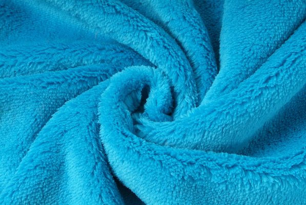 Coral cosy fleece tyrkysová, látka, metráž