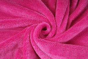 Coral cosy fleece fuchsiová, látka, metráž