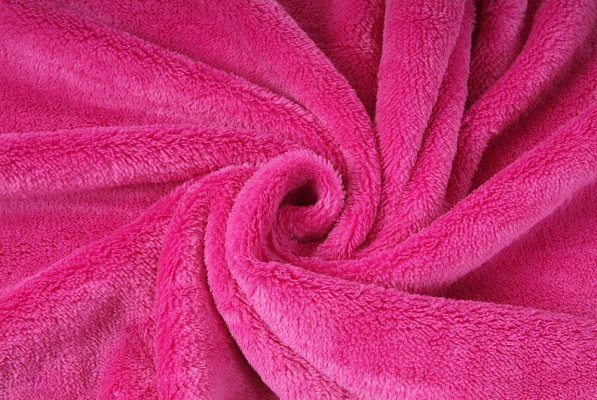 Coral cosy fleece fuchsiová, látka, metráž