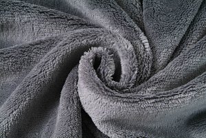 Coral cosy fleece šedá, látka, metráž