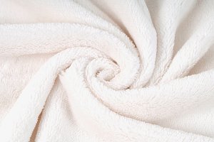 Coral cosy fleece slonovinová tkanina, metráž