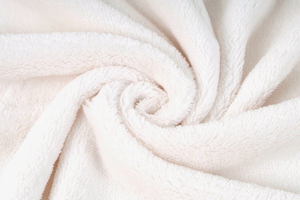 Coral cosy fleece slonovinová tkanina, metráž