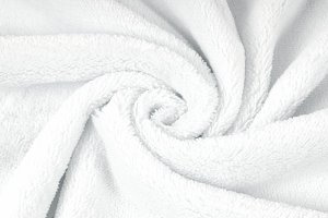 Coral cosy fleece bílá, látka, metráž 