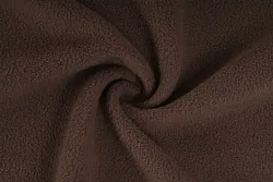 Fleece, micropolar 240g hnědá, látky, metráž