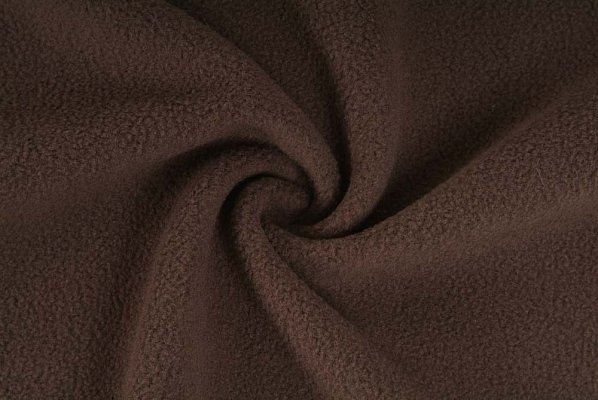 Fleece, micropolar 240g hnědá, látky, metráž