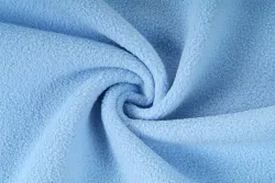 Fleece, micropolar světle modrá, látky, metráž