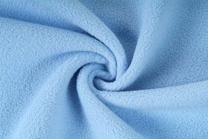 Fleece, micropolar světle modrá, látky, metráž