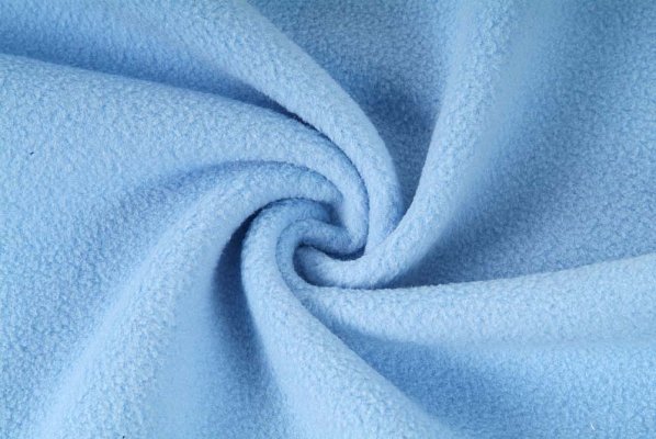 Fleece, micropolar světle modrá, látky, metráž