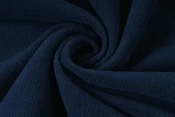 Fleece, micropolar 240g tmavě modrá, navy blue látky, metráž
