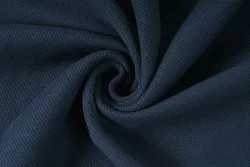 Úplet RIB, náplet, patent, hrubší žebrování, NAVY modrá, látky, metráž