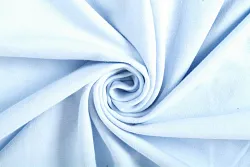 Elastická teplákovina nepočesaná, baby blue, látky, metráž, šíře role 175cm