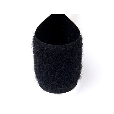 Suchý zip 20 mm černý, metráž smyčky