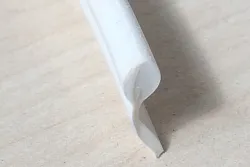 Kedr PVC, paspulka plastová, 3/10mm bílá, metráž