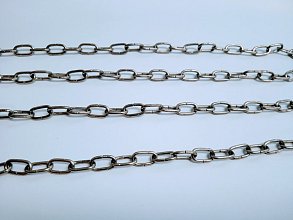 Řetěz, řetízek hodinový 5 x 10 mm, metráž