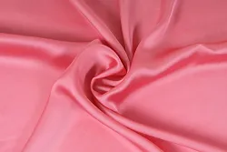 Šífon,chifon, lososová barva, látka, metráž šíře 150 cm 