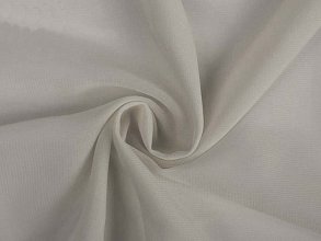 Šífon,chifon, šedá barva, látka, metráž šíře 150 cm