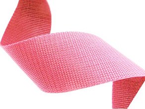 Popruh polypropylenový 30mm růžová, galanterie, metráž