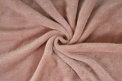 Coral flanel fleece starorůžová, látka, metráž