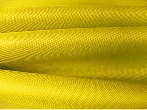 Textilie batohovina s PVC zátěrem, cordura, jasně žlutá, látka, metráž