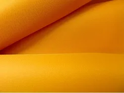 Textilie batohovina s PVC zátěrem, cordura, tmavě žlutá, látka, metráž