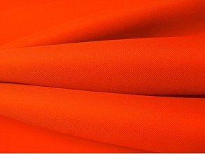 Textilie batohovina s PVC zátěrem, cordura, neonově oranžová, látka, metráž