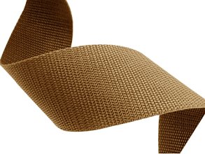 Popruh polypropylenový 10mm tmavěbéžový, galanterie, metráž