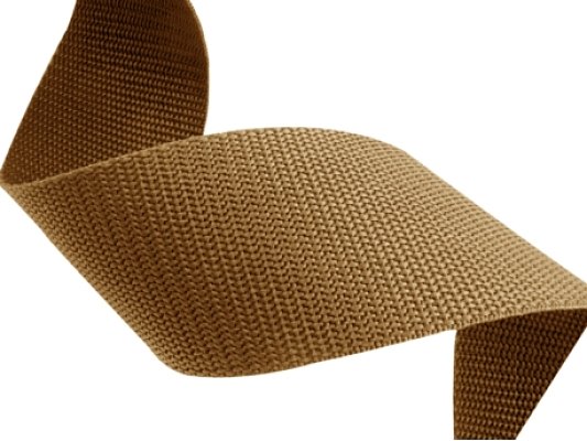 Popruh polypropylenový 10mm tmavěbéžový, galanterie, metráž
