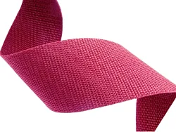 Popruh polypropylenový 10mm tmavě růžová, galanterie, metráž