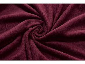 Fleece, micropolar 240g bordó, látky, metráž