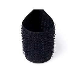 Suchý zip 25 mm černý, metráž smyčky