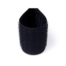 Suchý zip 25 mm černý, metráž smyčky