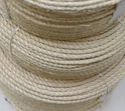 Provaz - sisalové lano 6 mm, přírodní , metráž