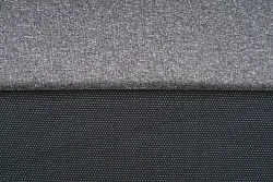 Softshell letní šedý melír, metráž, látka funkční materiál