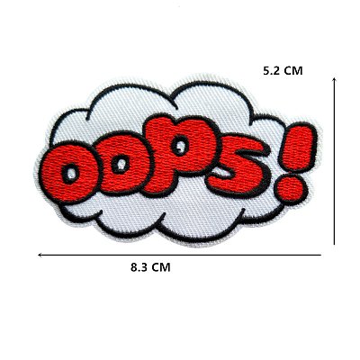 Nažehľovanie, aplikácia, aplikácia Oops!
