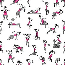 Vzor fitness lady