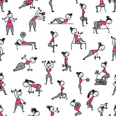 Vzor fitness lady