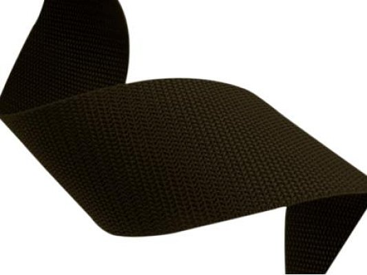 Popruh polypropylenový 25mm tmavá khaki, galanterie, metráž