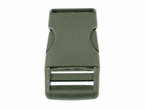 Plastový trojzubec rovný 30mm khaki