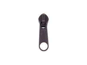 Jezdec bez aretace pro zip spirálový, nekonečný zip 5mm, khaki