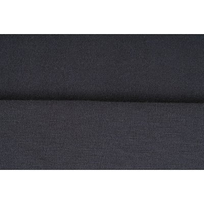 Elastická teplákovina nepočesaná, antracitově šedá, látky, metráž, šíře role 175cm
