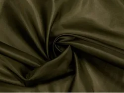 Podšívka polyesterová, khaki, metráž, látka 