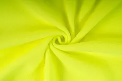 Fleece, micropolar 240g neonová žlutá, látky, metráž