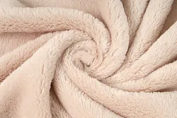 Coral cosy fleece béžová, látka, metráž