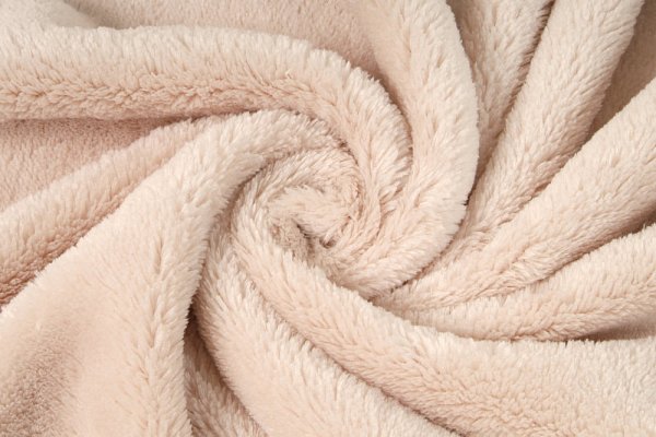 Coral cosy fleece béžová, látka, metráž