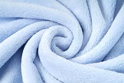 Coral cosy fleece světle modrá , látka, metráž