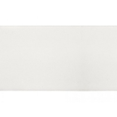 Guma, pruženka pevná, oděvní bílá 80 mm, metráž
