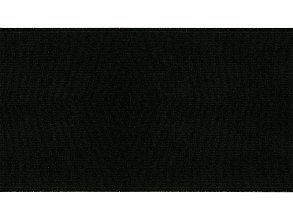 Guma, pruženka pevná, oděvní černá 100 mm, metráž