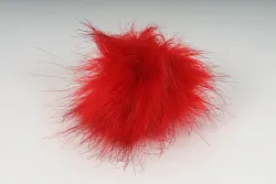 Bambuľka - červená - 8-10 cm